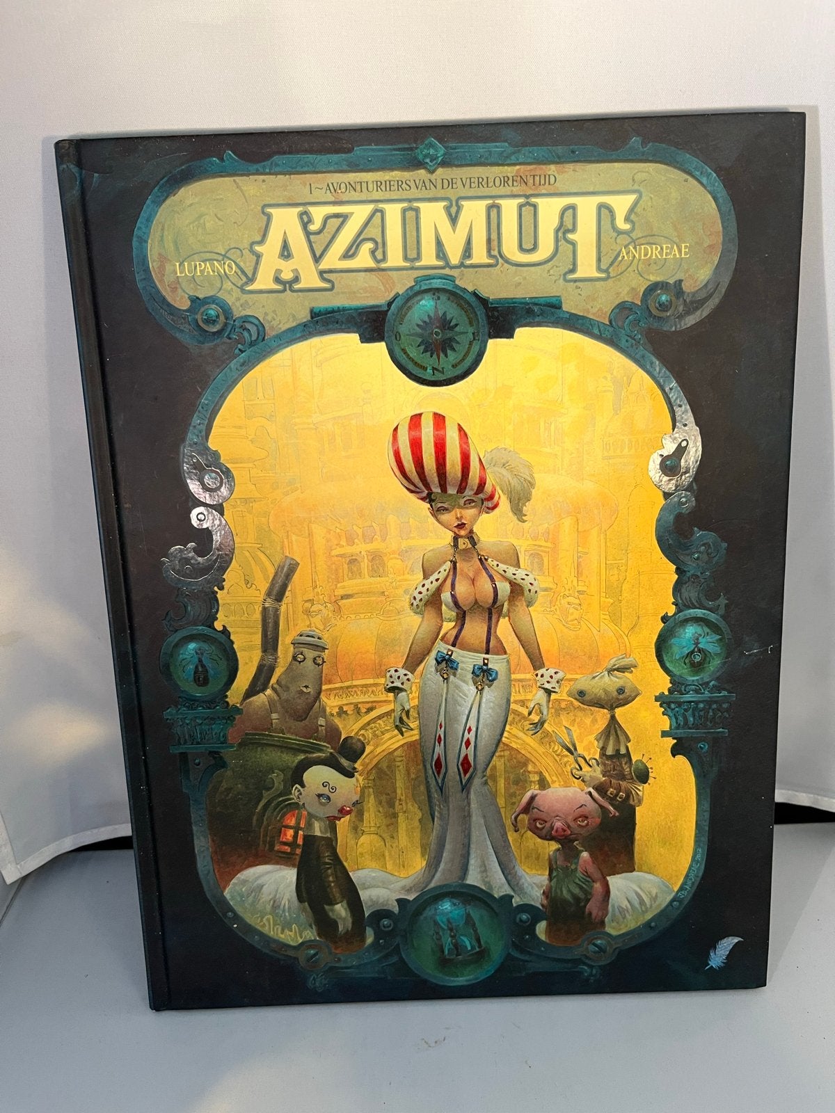 Azimut: De Avonturiers van de Verloren Tijd - Hardcover, Eén stripboek, Ophalen of Verzenden, Nieuw
