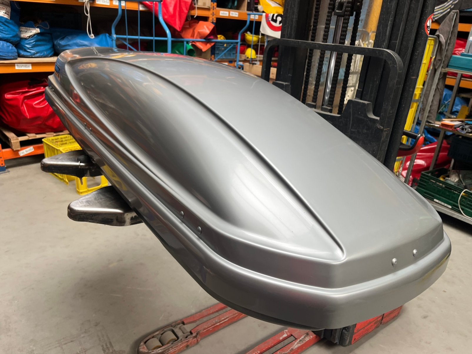 THULE Atlatis 600 dakkoffer / skibox te koop, als NIEUW !!, Auto diversen, Dakkoffers, Ophalen, Gebruikt