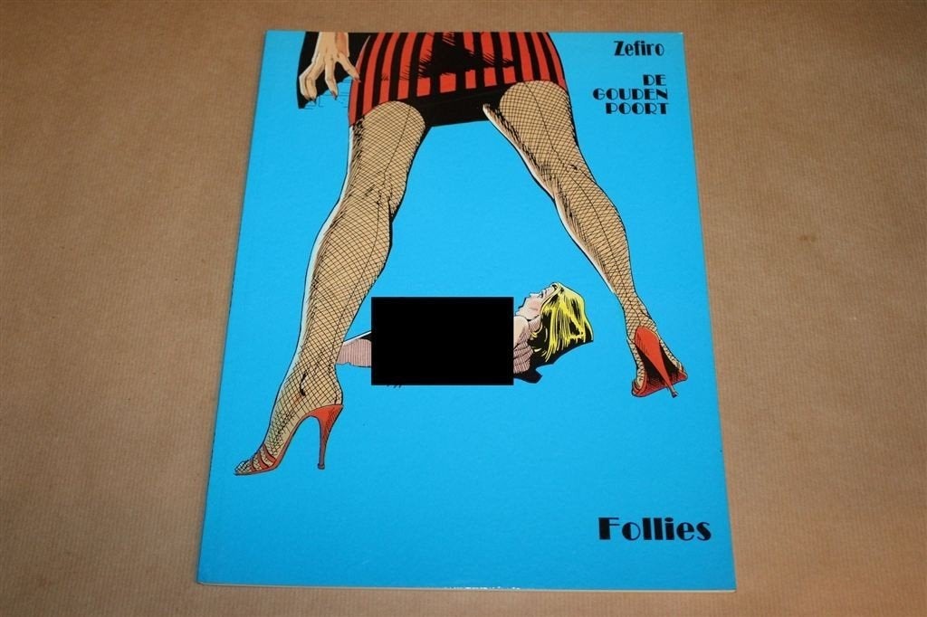 De Gouden Poort — Erotisch Stripalbum Follies 19, 4 Verhalen, Eén stripboek, Ophalen of Verzenden, Gelezen
