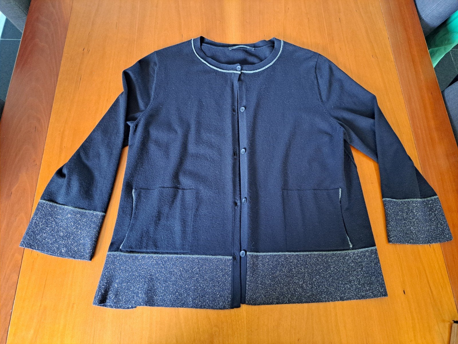 Vest Luisa Cerano zwart maat 40, Kleding | Dames, Truien en Vesten, Maat 38/40 (M), Zwart, Ophalen of Verzenden, Zo goed als nieuw