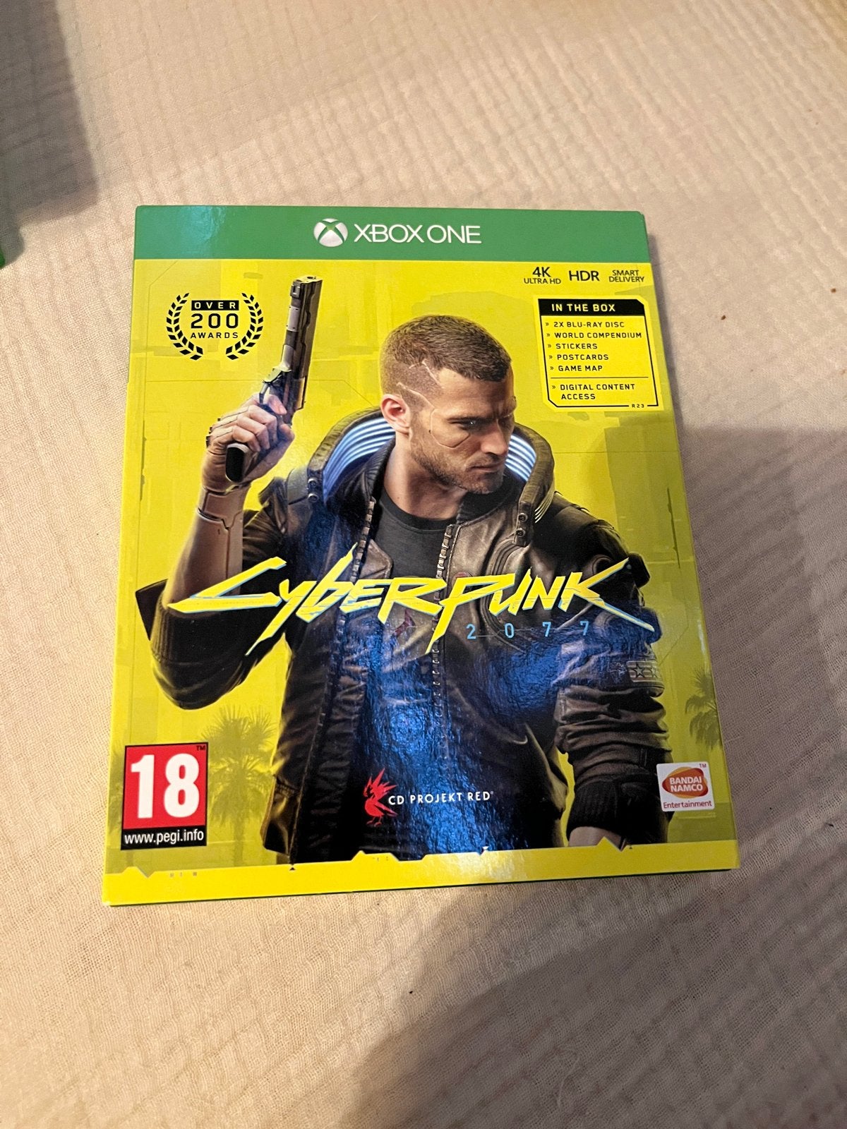 Cyberpunk 2077 - Xbox One (Inclusief extra's), Vanaf 18 jaar, 1 speler, Ophalen of Verzenden, Zo goed als nieuw
