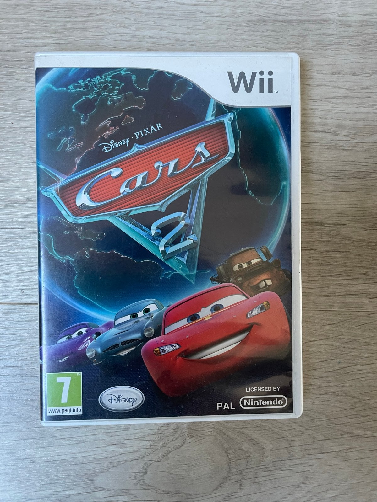Cars 2 - Disney Pixar (Wii), Spelcomputers en Games, Racen en Vliegen, Eén computer, Ophalen of Verzenden, Zo goed als nieuw