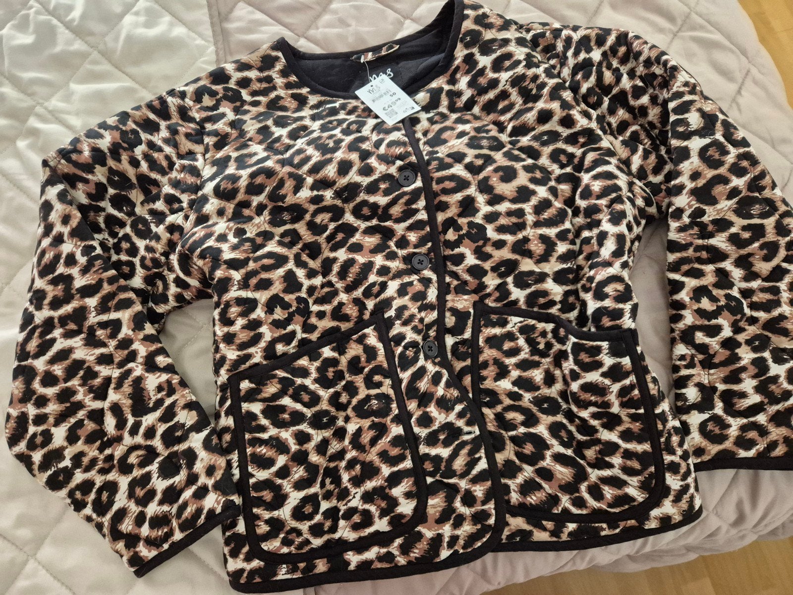 Nieuw Leopard/panter Print Jasje - Maat 50, Kleding | Dames, MS, Ophalen, Nieuw, Bruin