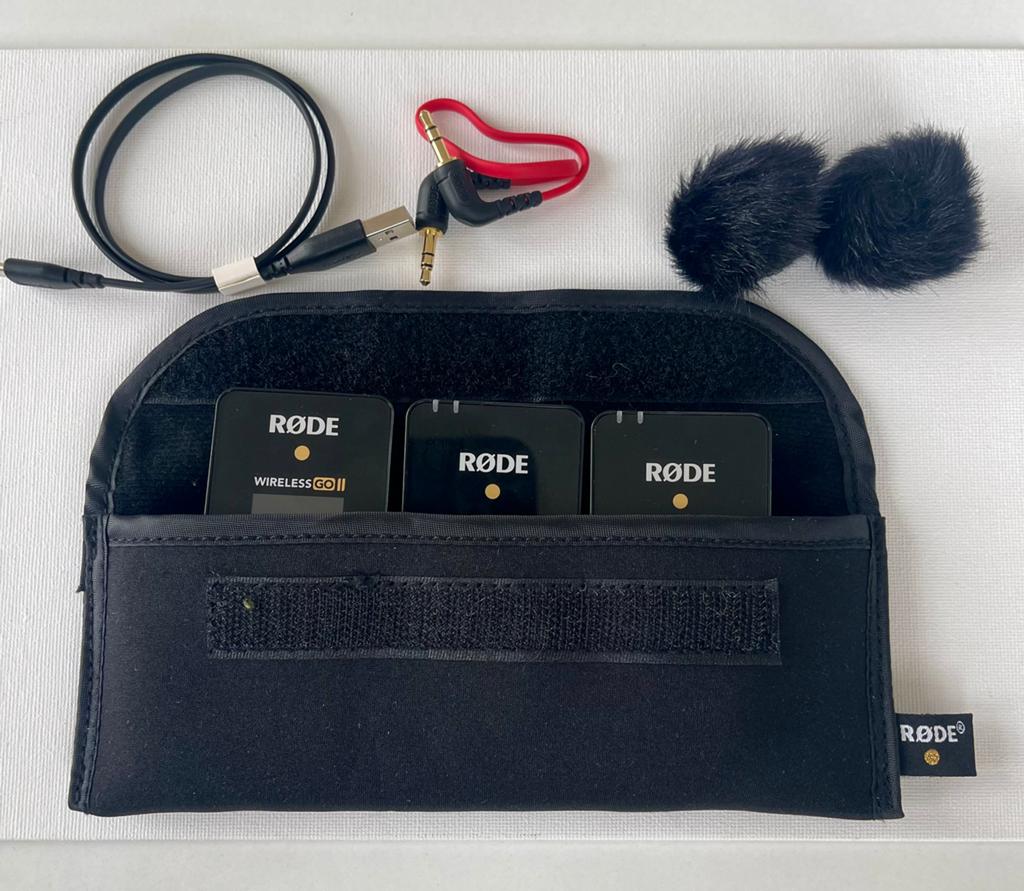 RØDE Wireless GO II dual wireless microphone set, Muziek en Instrumenten, Microfoons, Ophalen of Verzenden, Zo goed als nieuw
