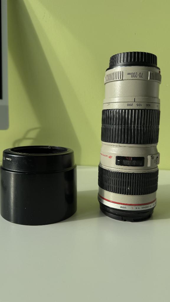 Canon EF 70-200mm f/4L USM, Audio, Tv en Foto, Fotografie | Lenzen en Objectieven, Ophalen, Zo goed als nieuw, Telelens, Zoom
