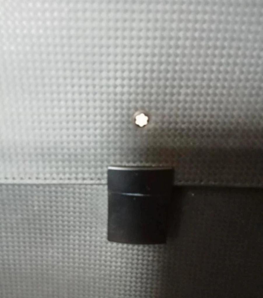 Echte mont blanc tas geen imitatie, Ophalen of Verzenden, Zwart