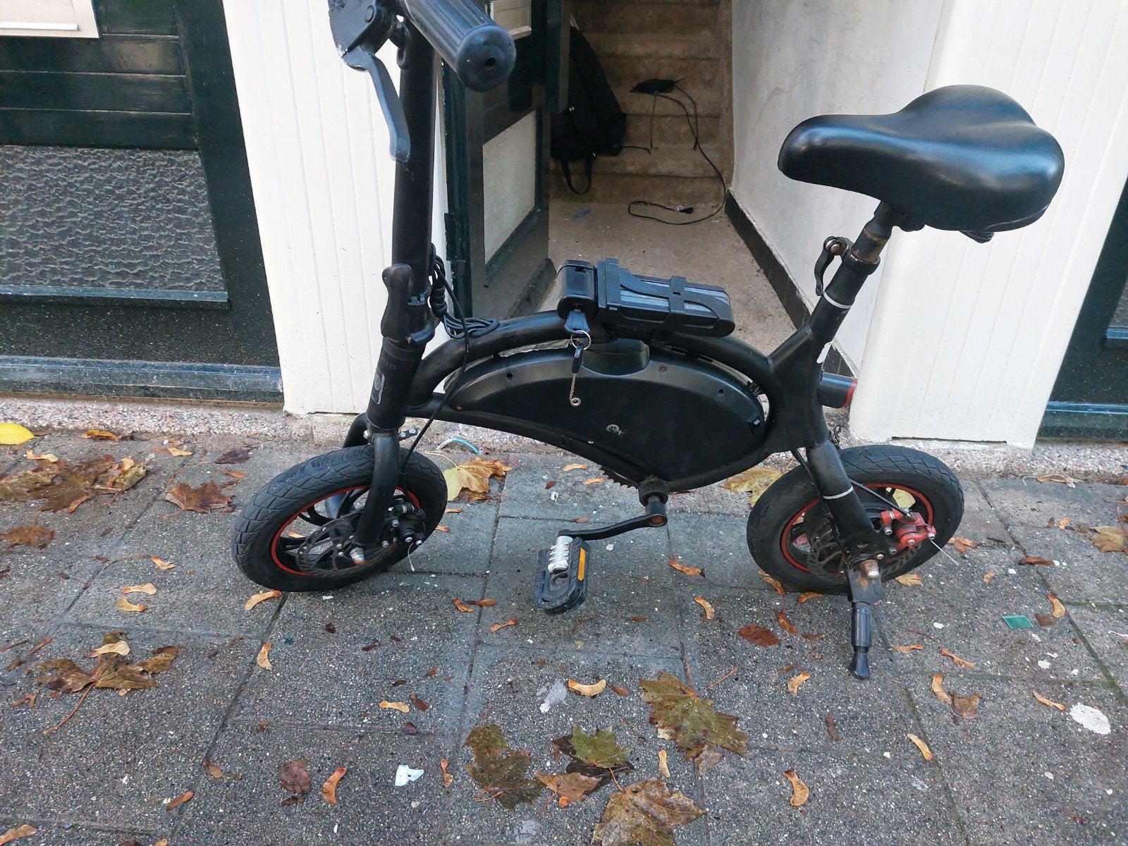 Windgoo opvouwbare elektrische fiets - lichte roest, Minder dan 30 km per accu, Gebruikt, Minder dan 47 cm, Ophalen