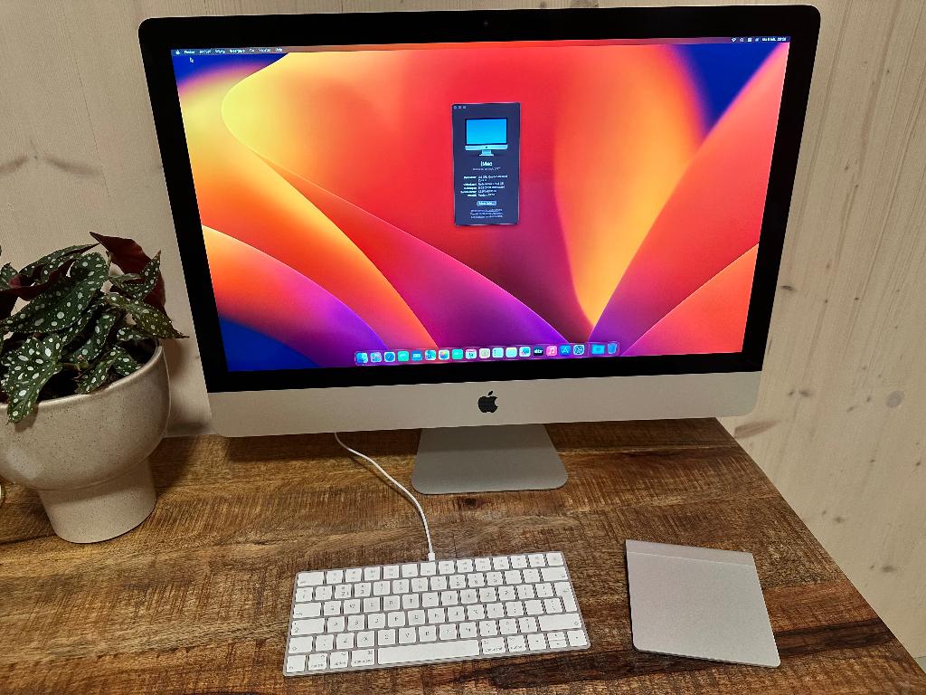 Apple iMac 27-inch 5K retina (2017) - zeer mooi exemplaar, Ophalen, HDD en SSD, 8 GB, IMac
