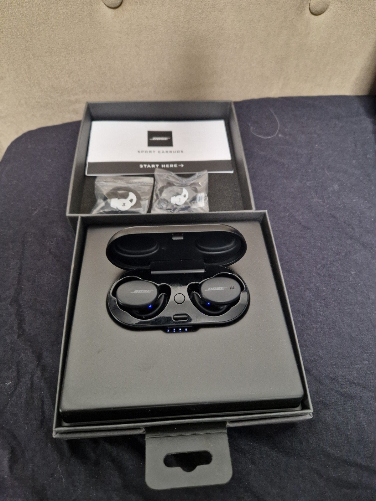 Bose QuietComfort Earbuds Zwart - Zo goed als nieuw, Ophalen of Verzenden, Nieuw, Bose, Draadloos