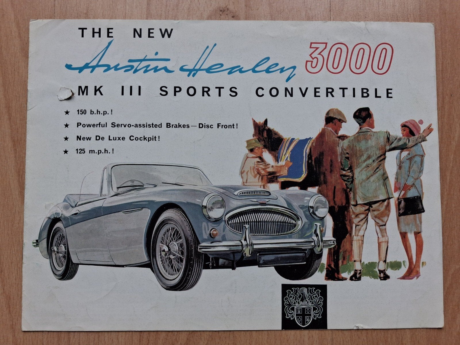 Austin Healey MkIII brochure, Ophalen of Verzenden, Overige merken