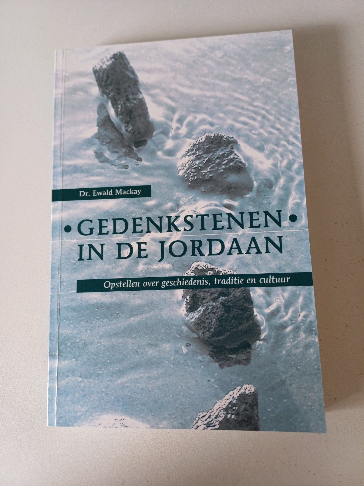 Gedenkstenen in de Jordaan - Dr. Ewald Mackay, 20e eeuw of later, Ophalen of Verzenden, Zo goed als nieuw, Overige gebieden