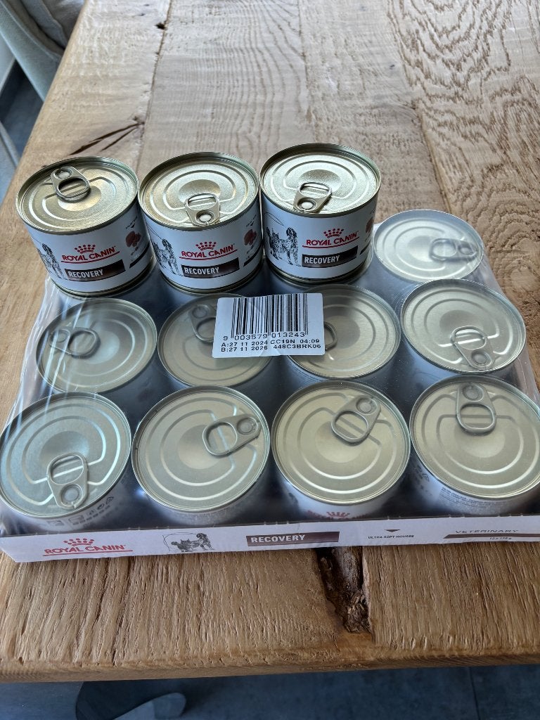 Royal Canin Recovery kat en hond blik 15 stuks, Dieren en Toebehoren, Dierenvoeding, Ophalen of Verzenden, Overige soorten