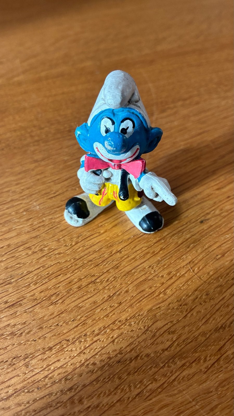 Smurf Figuurtje - Lolsmurf met Strikje, Verzamelen, Ophalen of Verzenden, Gebruikt, Lolsmurf, Poppetje, Figuurtje of Knuffel