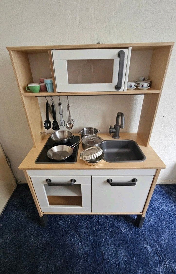 IKEA Duktig kinderkeuken met accessoires, Ophalen of Verzenden, Gebruikt, Knutselen, Met licht