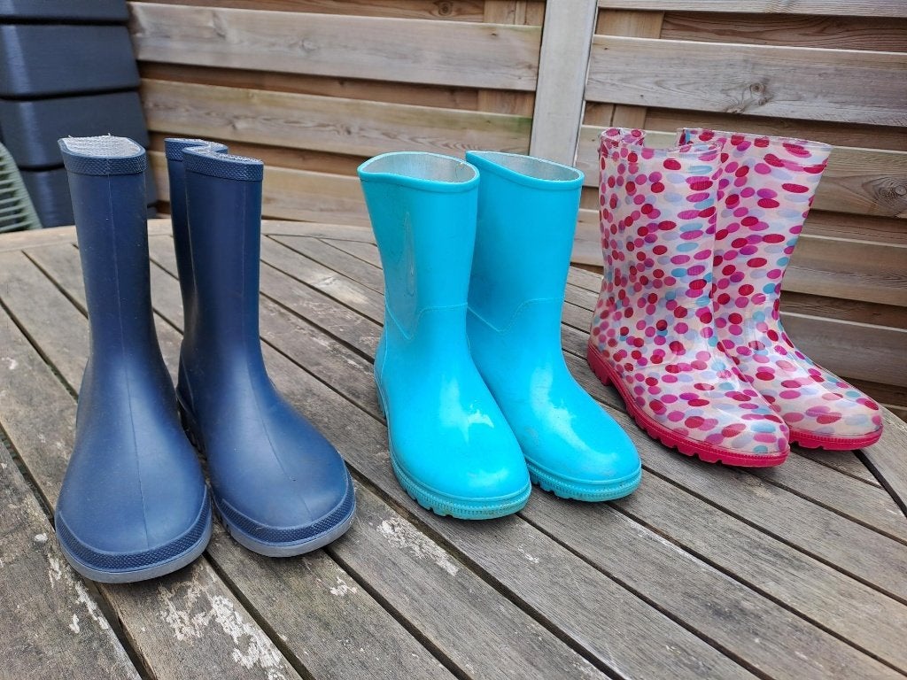 regenlaarzen kind maat 30, 31, 32, Ophalen, Gebruikt, Jongen of Meisje, Laarzen