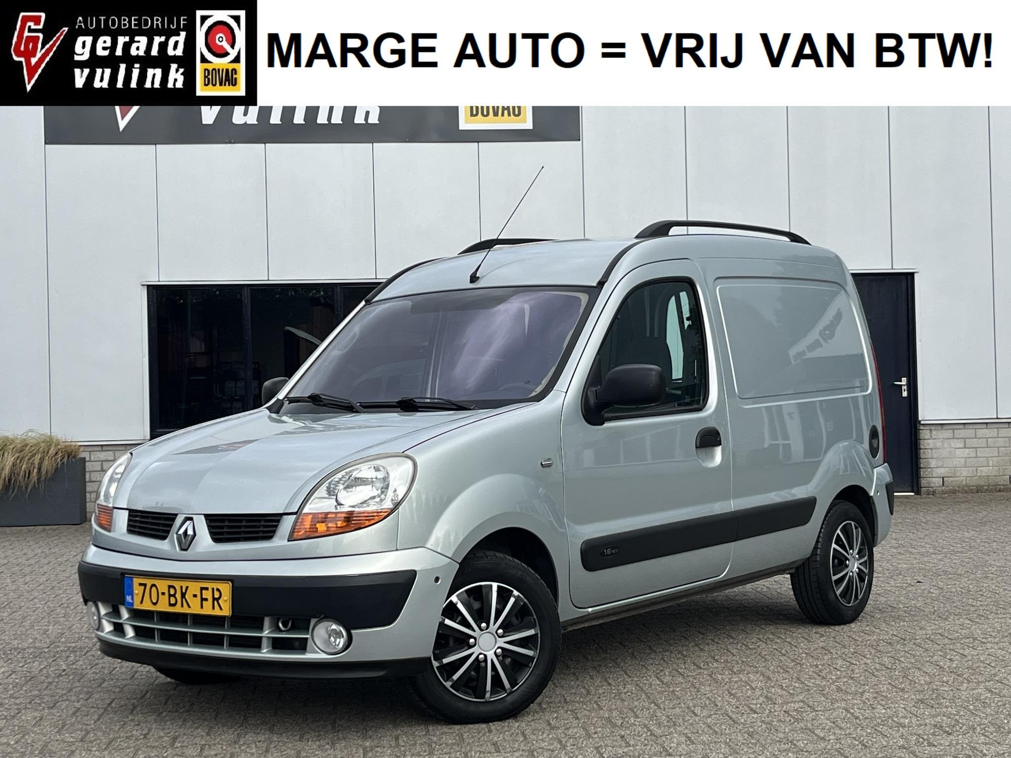 Renault Kangoo Express 1.6-16V MARGE AUTOMAAT TREKHAAK AIRCO, Auto's, Bestelauto's, Stof, Gebruikt, Renault, 1070 kg