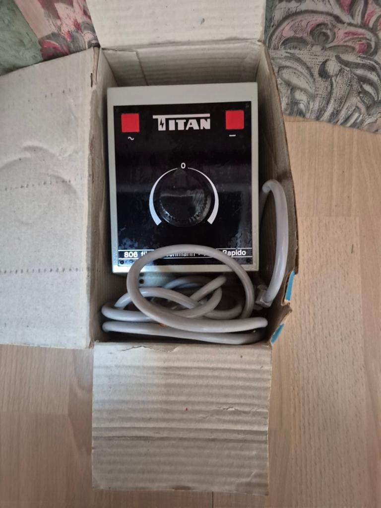 In ovp titan trafo, Ophalen of Verzenden, Gebruikt, Gelijkstroom of Wisselstroom, Transformator of Voeding