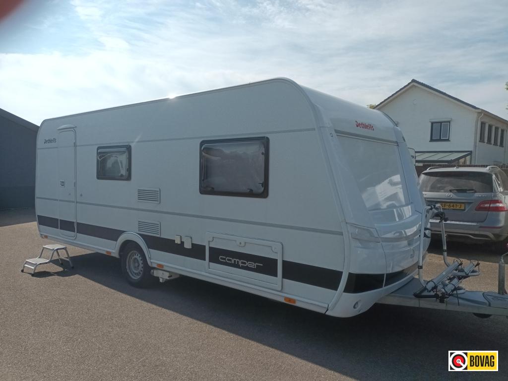 Dethleffs Camper 530 FSK STAPELBED MOVER AIRCO, Caravans en Kamperen, Caravans, Overige typen, Bedrijf, Treinzit, Dethleffs