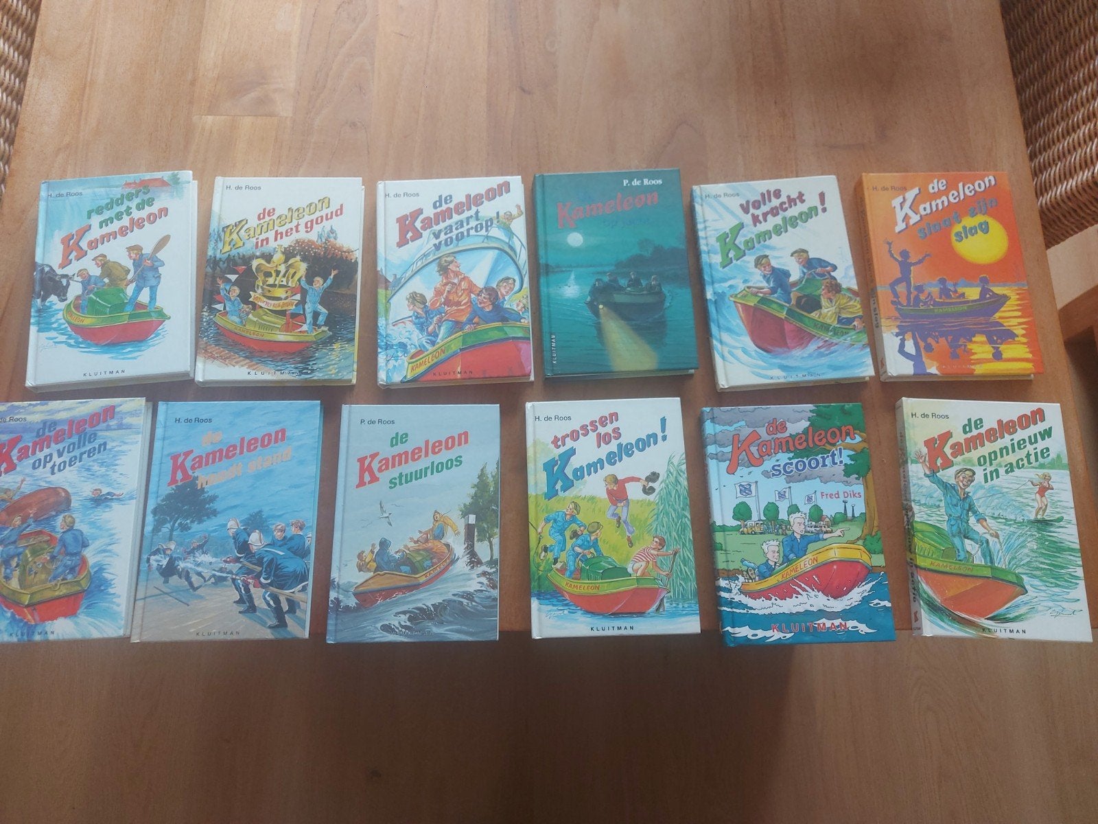 11 x Kameleon ( K serie ) los 2,50 of samen 22,50, Boeken, Ophalen of Verzenden, Zo goed als nieuw, H. de Roos, Fictie