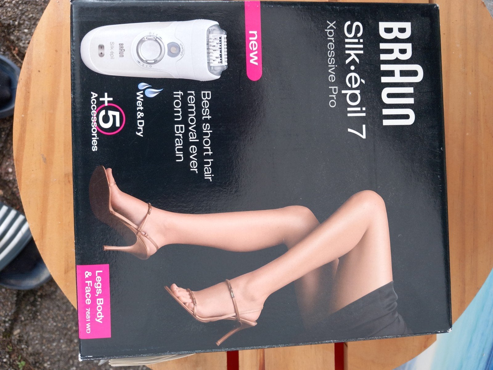 silk epil 7 epileerapparaat van Braun, Ophalen of Verzenden, Zo goed als nieuw