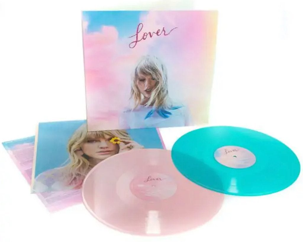 Vinyl 2LP Taylor Swift Lover PINK & BLUE Vinyl NIEUW, Limited edition, 2020 tot heden, Ophalen of Verzenden, 12 inch