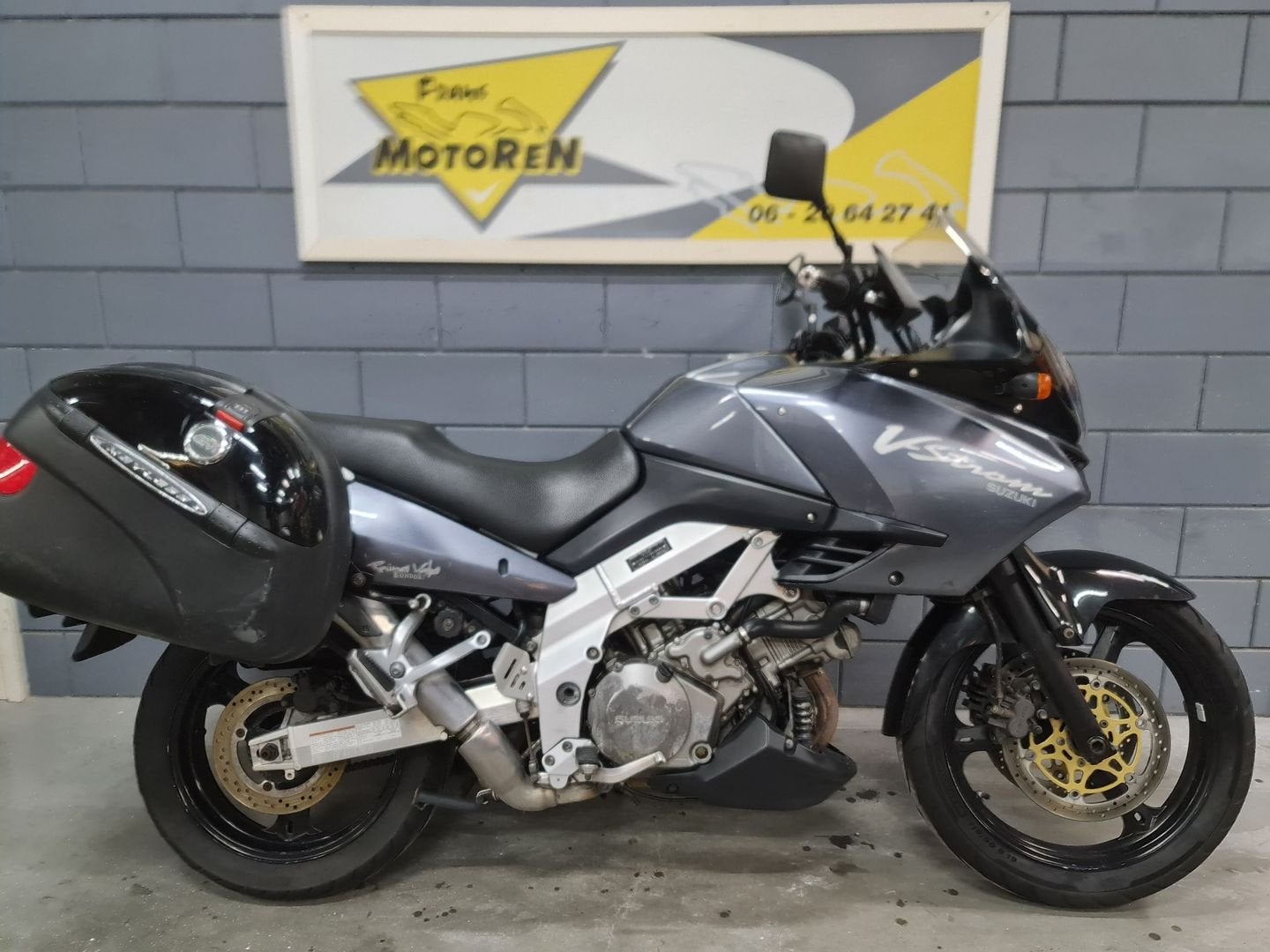 SUZUKI V-STROM DL 1000 bj 2002 met koffers