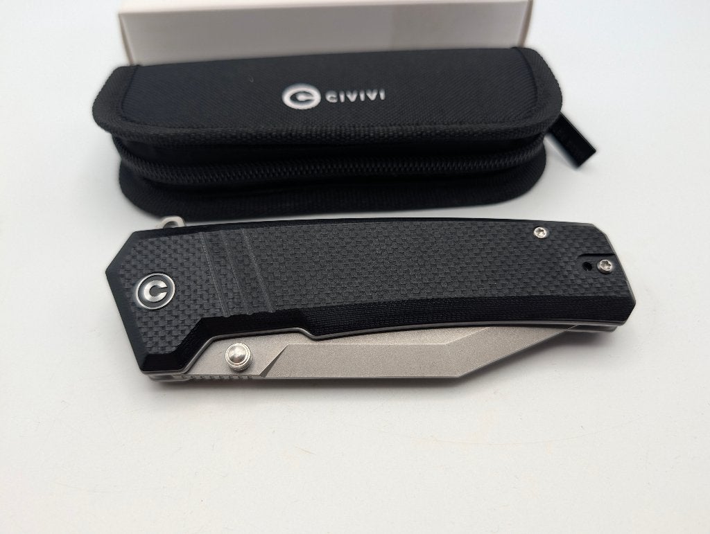 Civivi Bhaltair zakmes Tanto Black G10, Ophalen of Verzenden, Nieuw