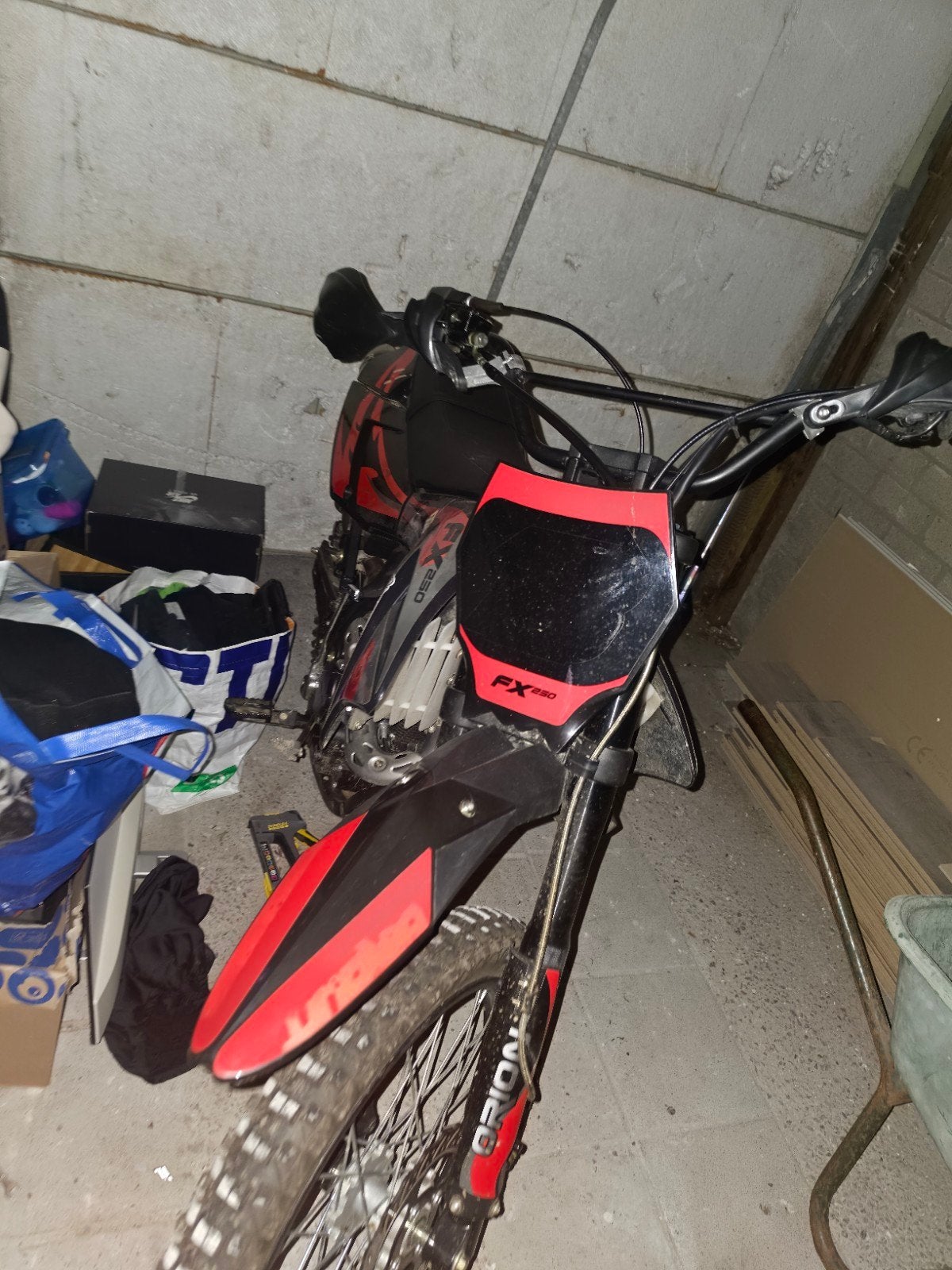 Orion AGB36 250cc Crossmotor - Nieuw Blok, Loopt Super!, Fietsen en Brommers, Ophalen, 250 cc, Overige merken