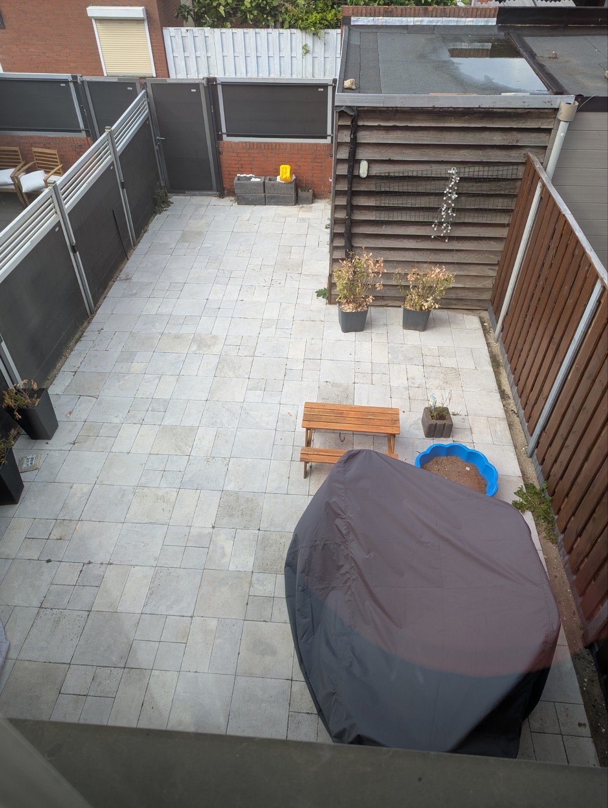 Gratis betontegels, Tuin en Terras, Tuinsets en Loungesets, Ophalen, Gebruikt
