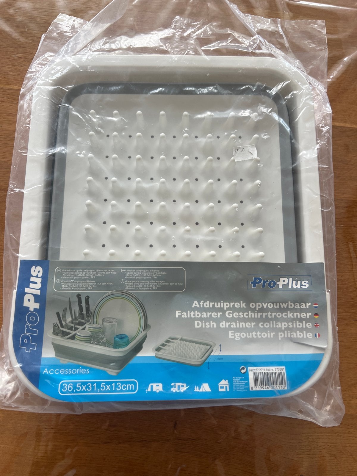 Pro-Plus Opvouwbaar Afdruiprek - Compact & Handig, Bordenrek, Kunststof, Nieuw, Ophalen of Verzenden
