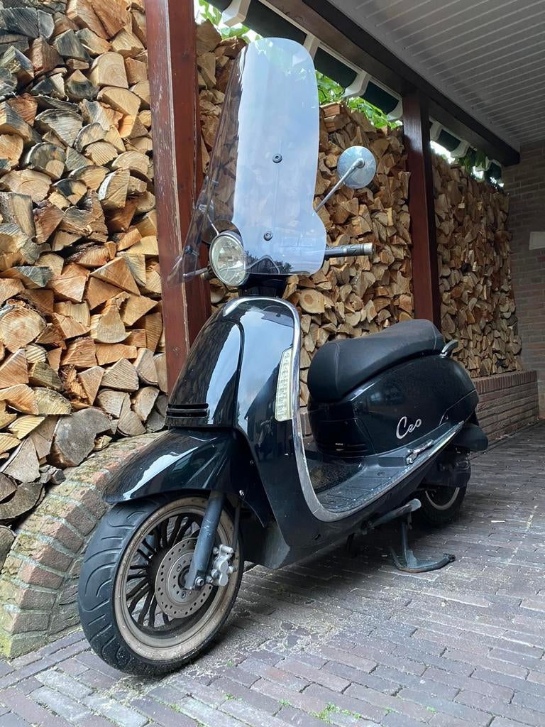 Nimoto scooter CEO blauw kenteken, Overige merken, Gebruikt, Ophalen of Verzenden, Benzine
