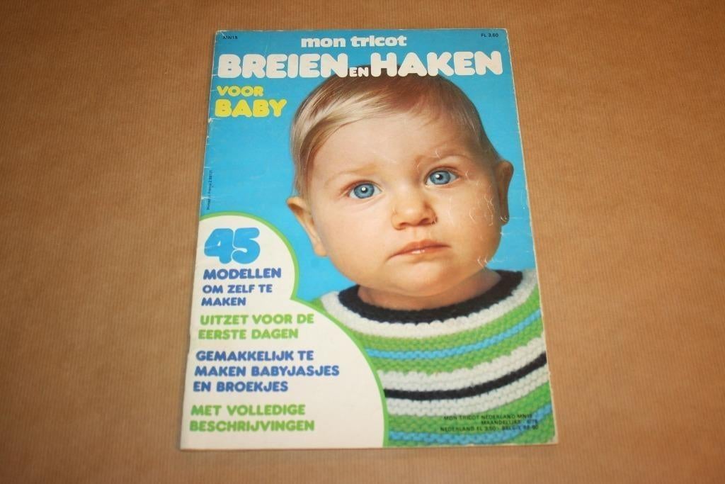 Mon Tricot - Breien en Haken voor Baby, Boeken, Ophalen of Verzenden, Gelezen, Breien en Haken