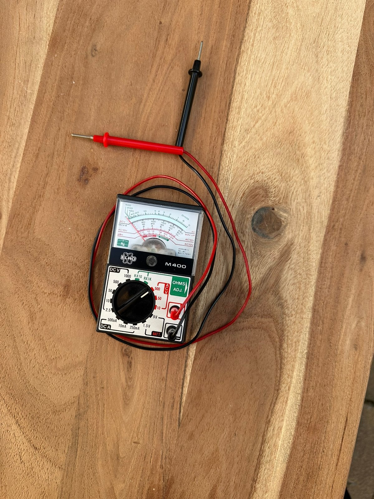 Elro M400 analoge multimeter / universeelmeter, Hobby en Vrije tijd, Ophalen of Verzenden, Zo goed als nieuw
