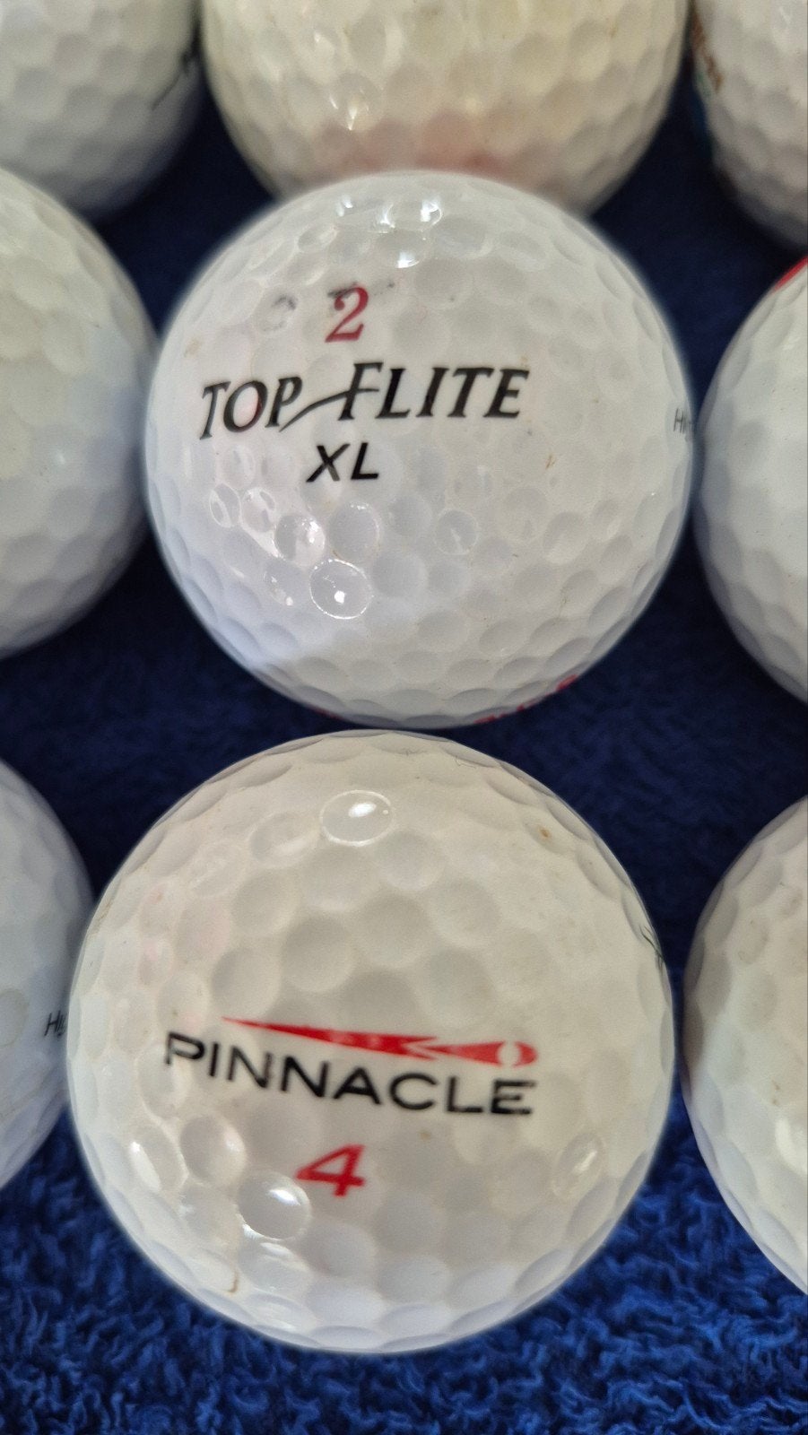 Golfballen mix lakeballs 100 stuks, Sport en Fitness, Golf, Ophalen of Verzenden, Zo goed als nieuw, Bal(len), Overige merken
