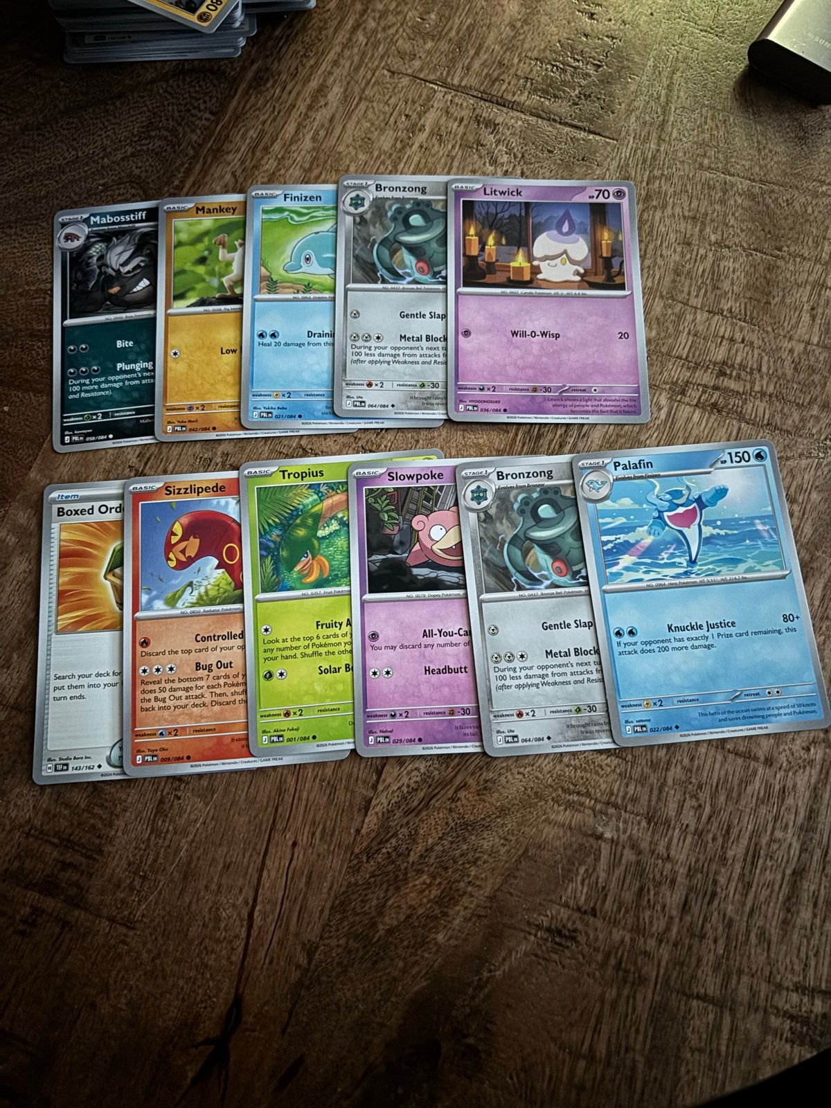 Pokémon kaarten bundel van 11 - Zo goed als nieuw, Ophalen of Verzenden, Zo goed als nieuw, Meerdere kaarten