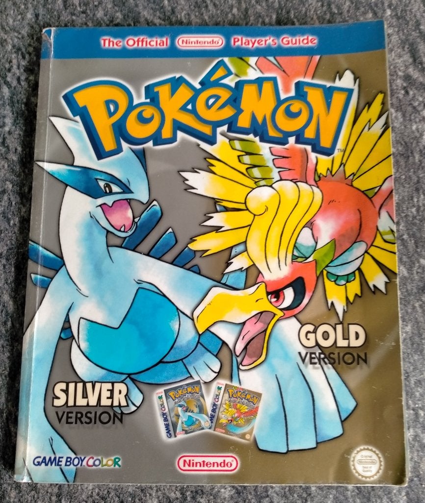 the official nintendo players guide pokémon silver gold, Ophalen, Gebruikt, 1 speler, Role Playing Game (Rpg)