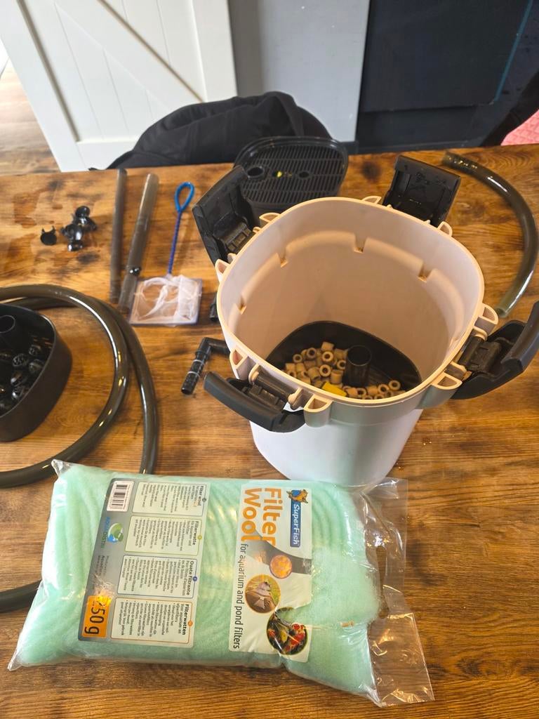 Superfisch waterpomp 1500 x-pro, Dieren en Toebehoren, Vissen | Aquaria en Toebehoren, Zo goed als nieuw, Filter, Inclusief toebehoren