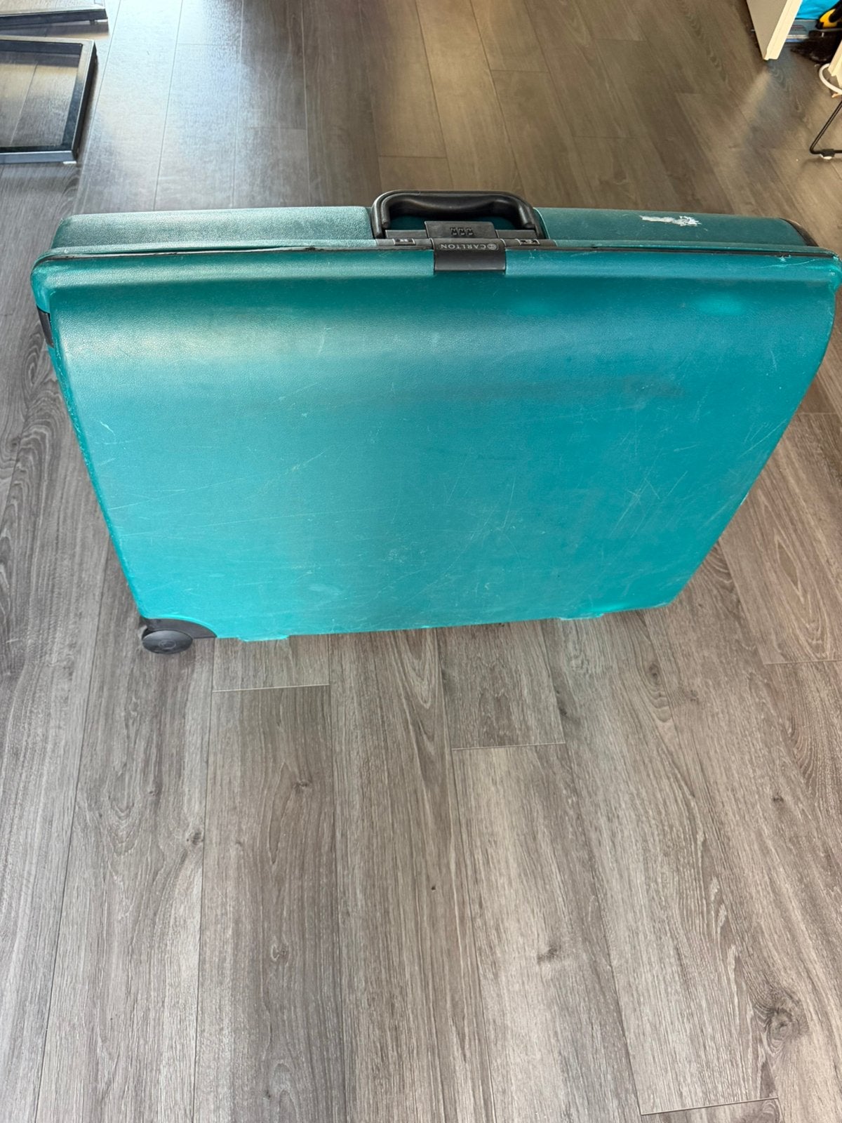 Stevige koffer Carlton, Sieraden, Tassen en Uiterlijk, Koffers, Ophalen, Gebruikt, Hard kunststof, Slot