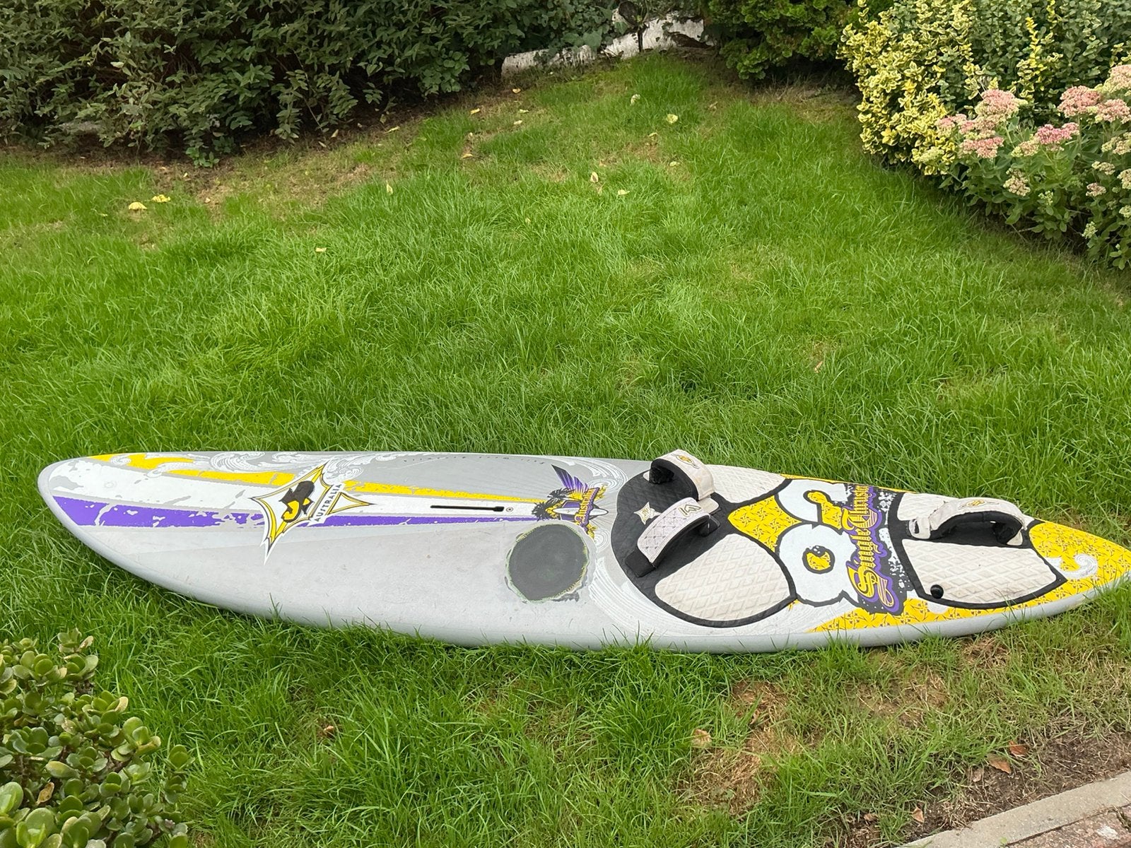 JP single thruster wave board 83 liter, Watersport en Boten, Ophalen, Gebruikt, Minder dan 250 cm, Plank