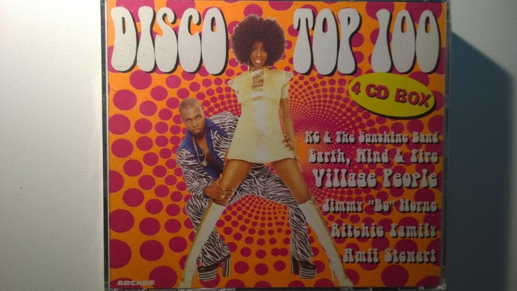 Disco Top 100 (4 CD), Ophalen of Verzenden, Zo goed als nieuw, Pop, Album