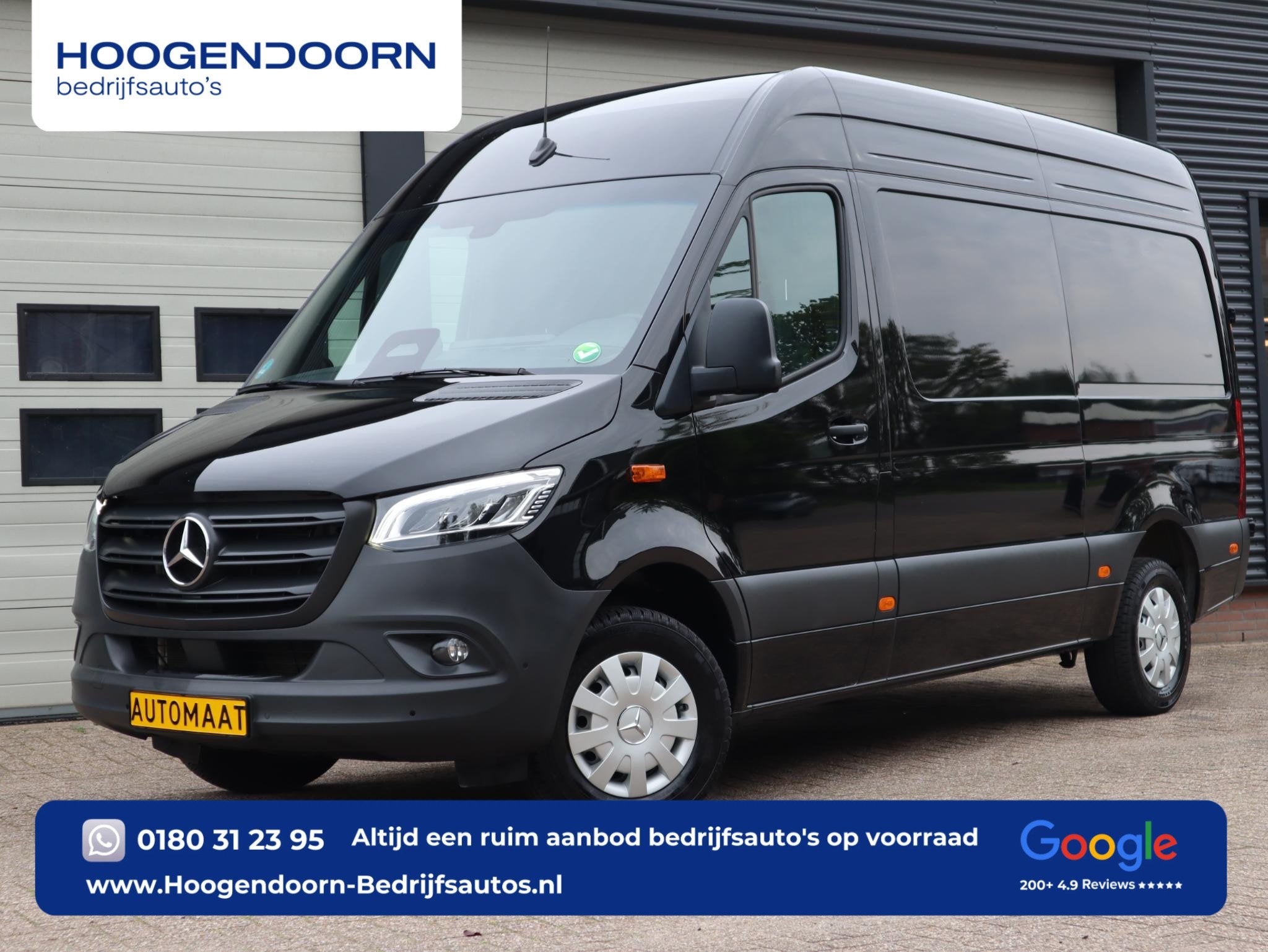Mercedes-Benz Sprinter 317 CDI Automaat L2H2 LED - 3,5t kg T, Auto's, Automaat, Verwarmde buitenspiegels, Euro 6, 4 cilinders
