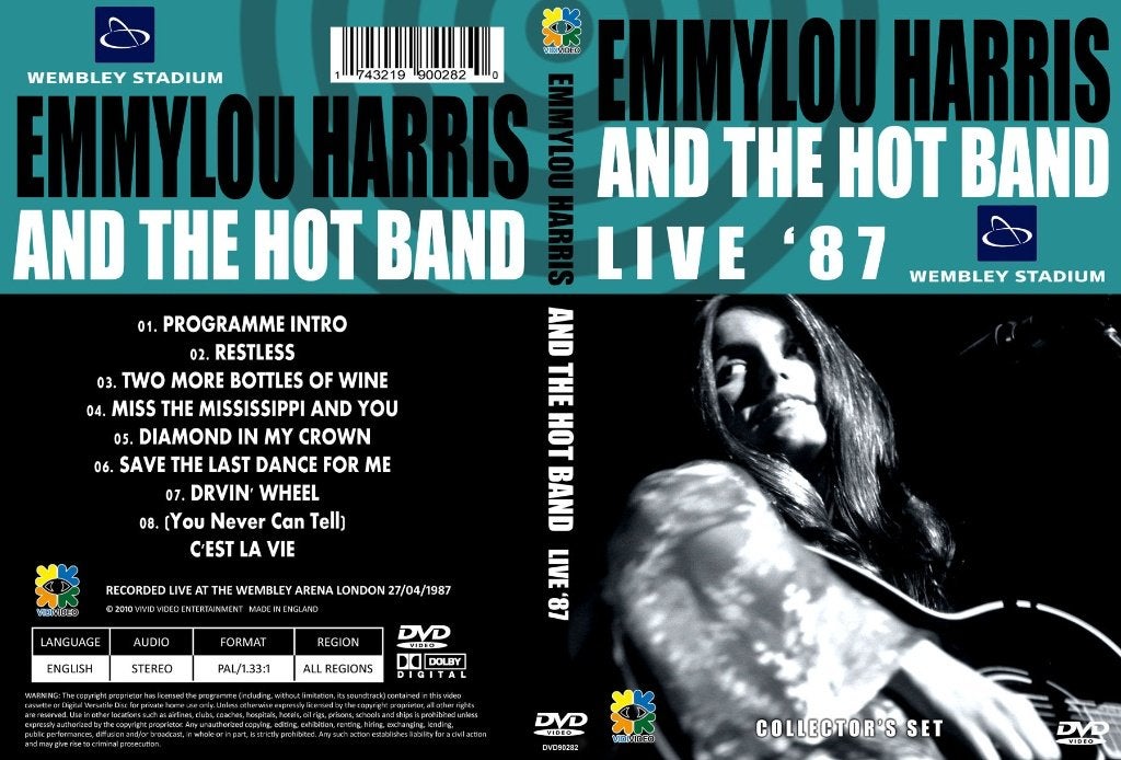 Emmylou Harris the hotband Live at Wembley Arena 1987, Alle leeftijden, Verzenden, Nieuw in verpakking, Concert
