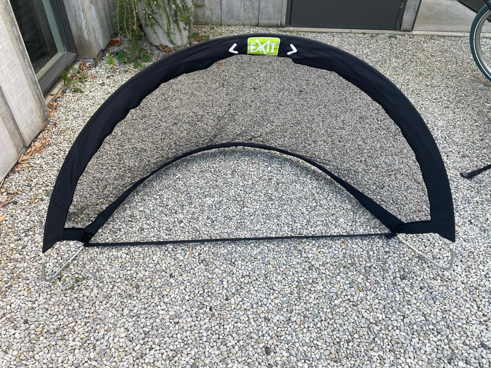 Set 2 EXIT Opvouwbaar Voetbaldoelen - Draagbaar en Compact, Sport en Fitness, Voetbal, Maat XS of kleiner, Ophalen, Zo goed als nieuw