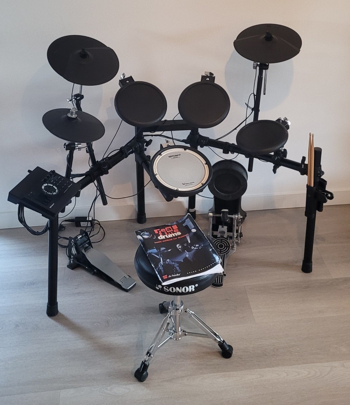 Roland TD-17KL V-Drums Elektrisch Drumstel + Accessoires, Muziek en Instrumenten, Ophalen, Zo goed als nieuw, Roland, Elektronisch