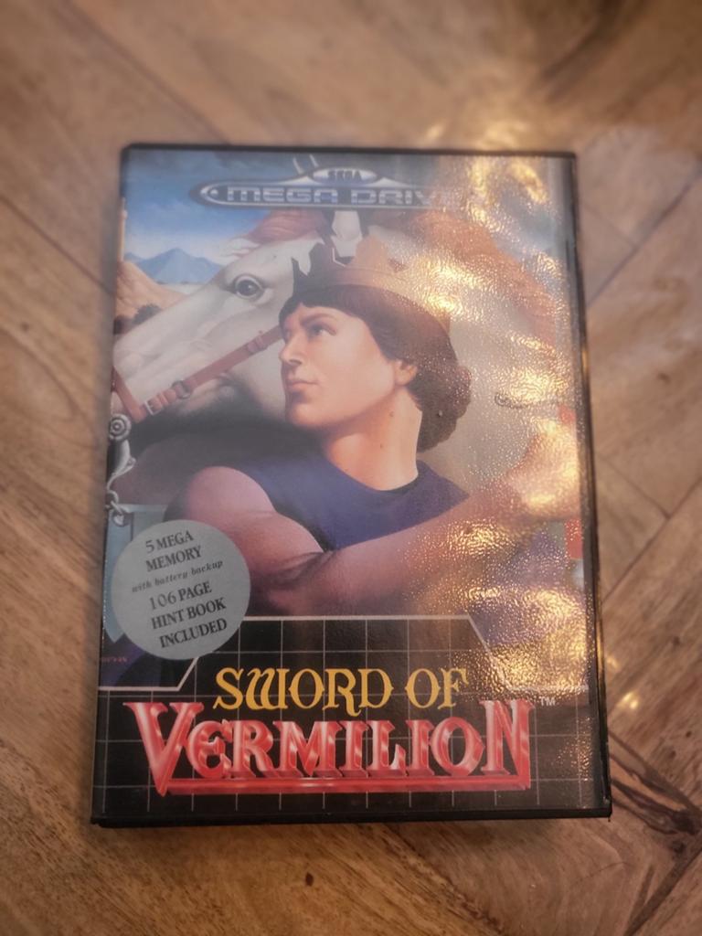 Sword of Vermilion sega megadrive, 1 speler, Ophalen of Verzenden, Zo goed als nieuw, Vanaf 3 jaar
