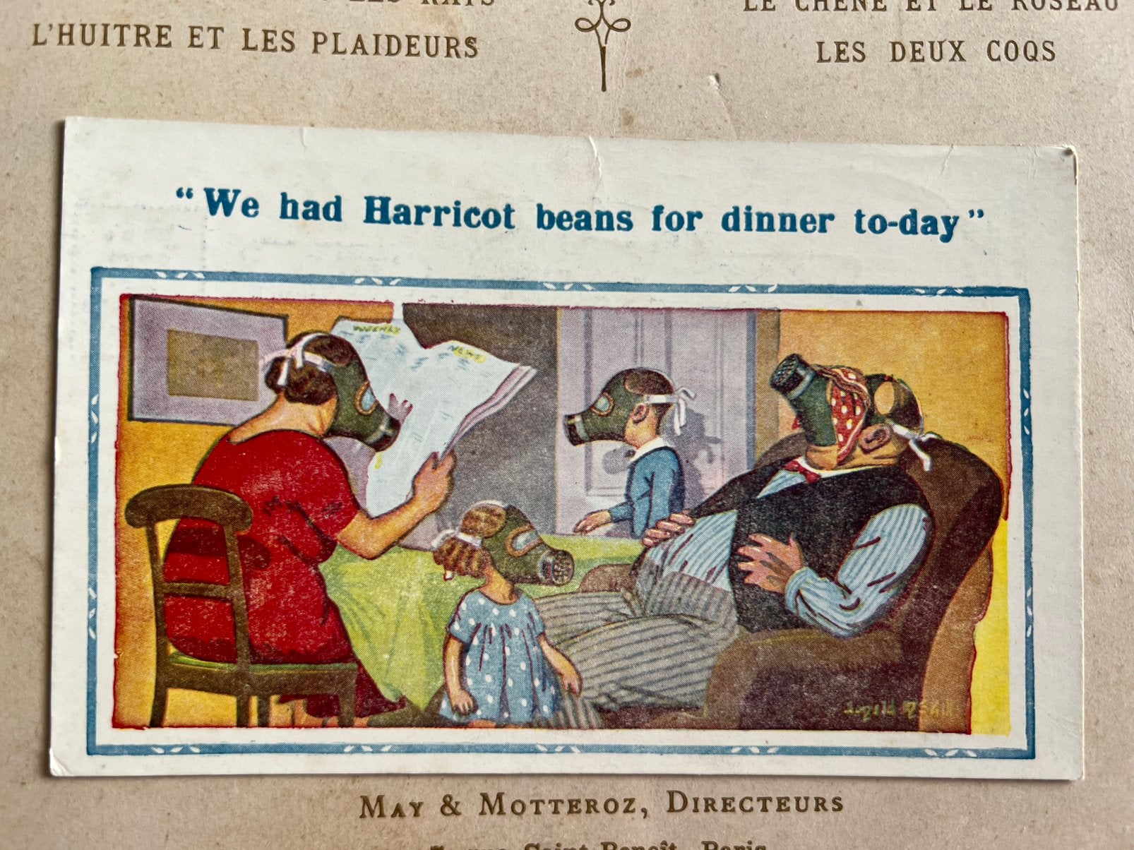 WO2 - We had Harricot beans for dinner to-day (HE), Ophalen of Verzenden, 1940 tot 1960, Ongelopen, Overige thema's