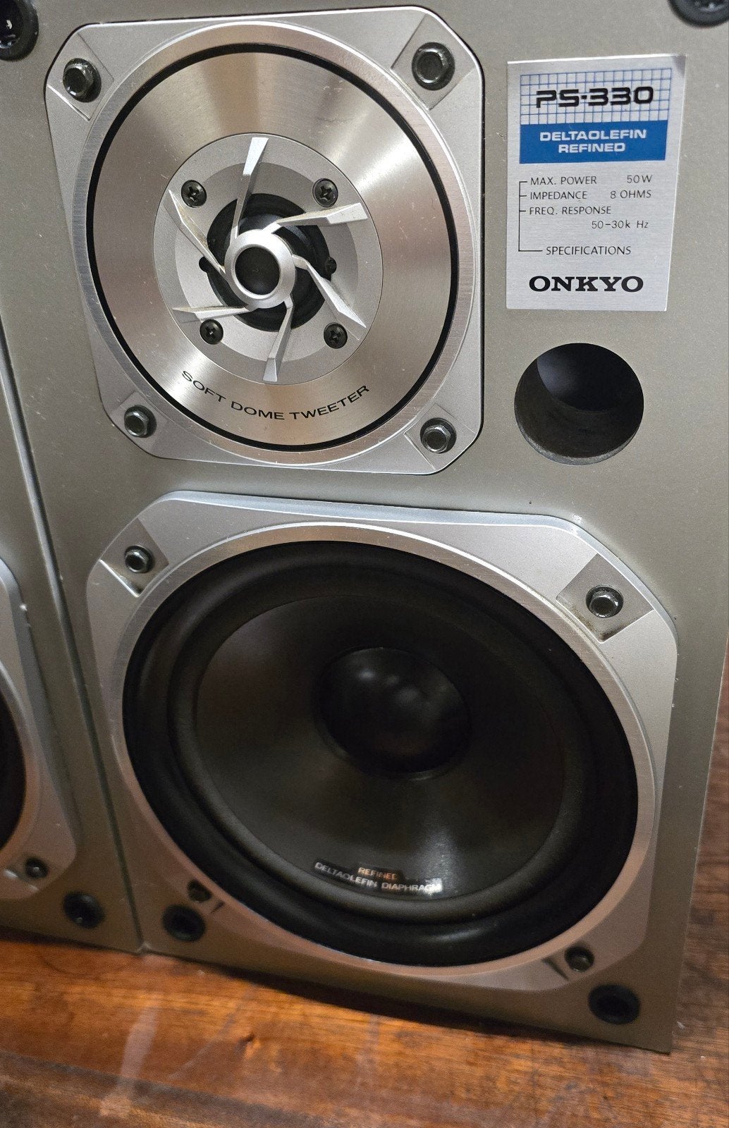 Onkyo PS-330 🇯🇵Boekenplank Speakers - Set, Ophalen of Verzenden, Gebruikt, Minder dan 60 watt, Overige merken