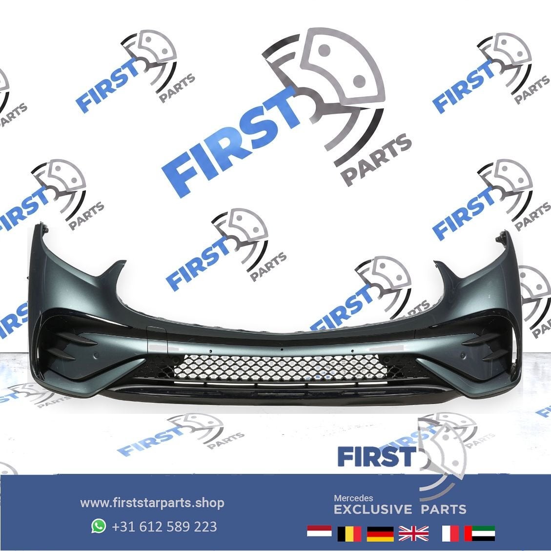 W254 BUMPER GLC AMG VOORBUMPER A2548853101 ORIGINEEL Mercede, Gebruikt, -, Voor, Ophalen of Verzenden