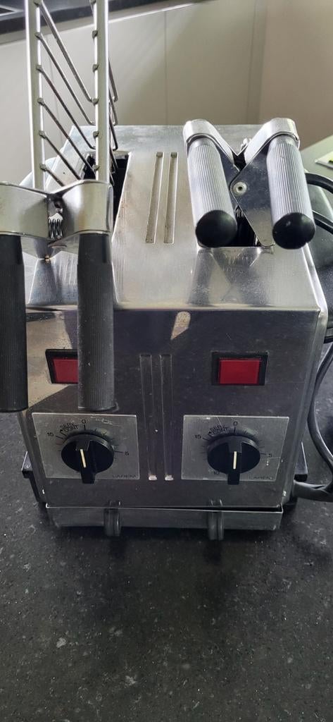 Rvs broodrooster tosti, Witgoed en Apparatuur, Broodroosters, Ophalen of Verzenden