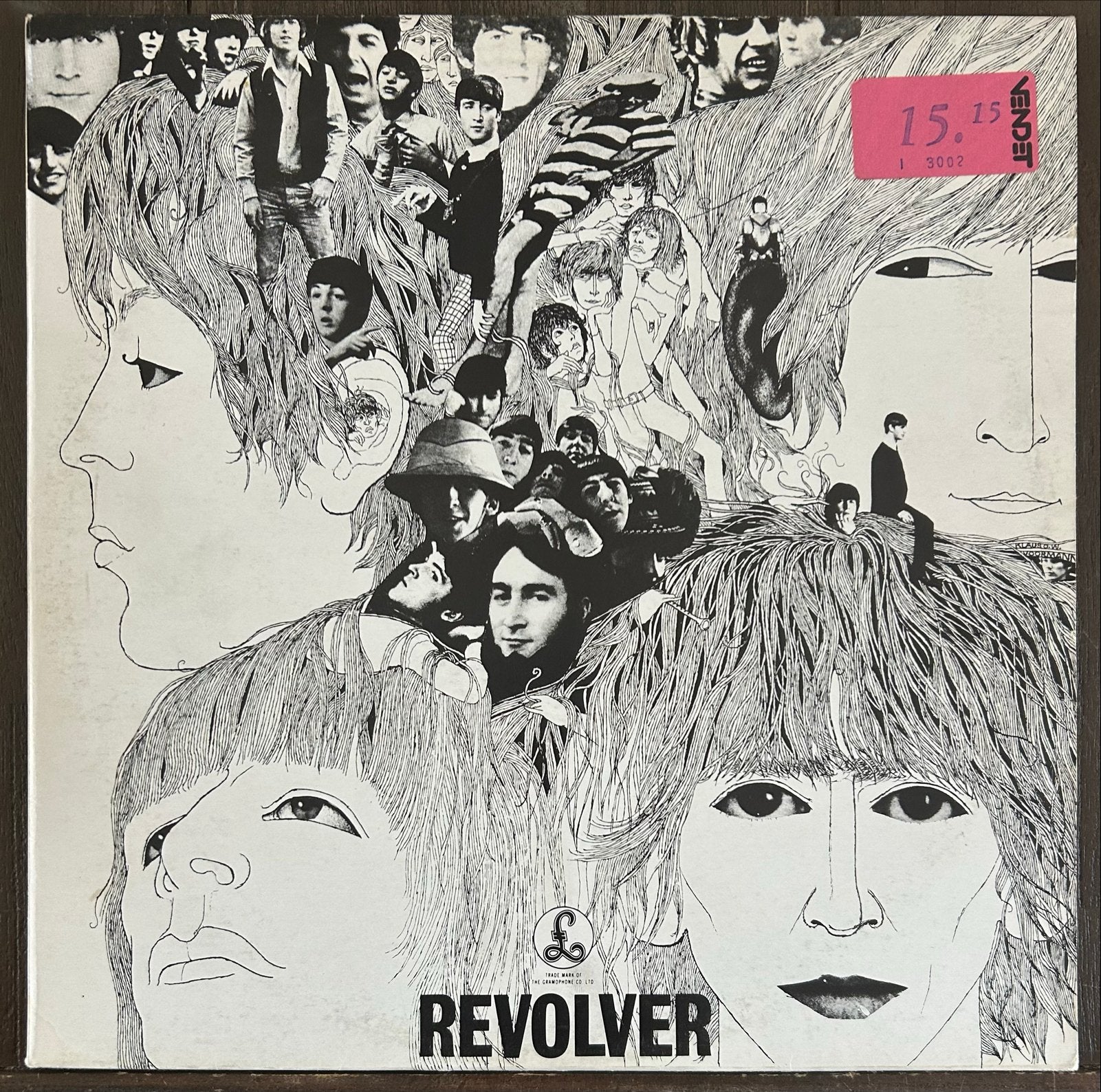 The Beatles - Revolver LP (1966) - Originele Persing, LP, Gebruikt, Pop, Originele persing